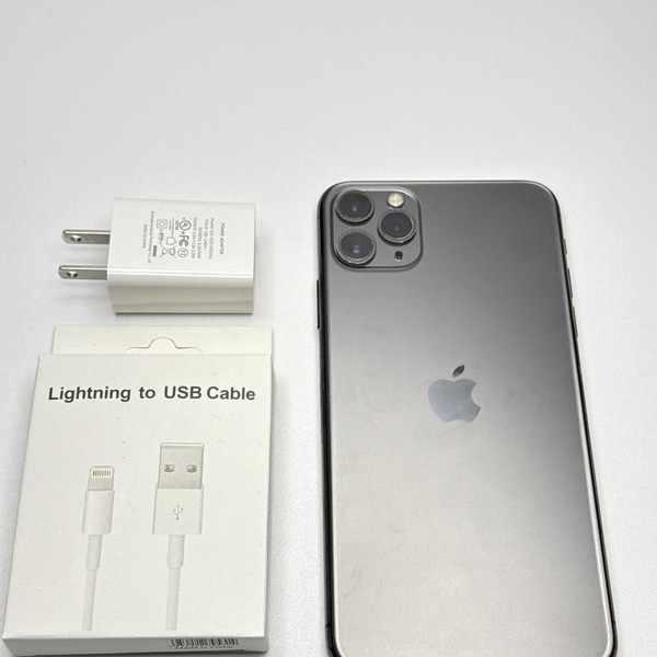 Apple iPhone 11 Pro Max - Unlocked, 64 GB, Gray, A2161