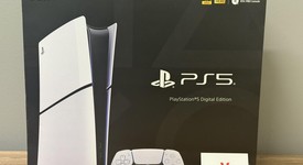 New
													PlayStation 5 Slim Digital Edition (2023) - White, 1 TB, photo 1 of 4
