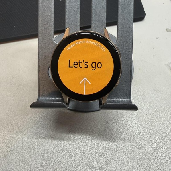 Samsung Galaxy Watch Active2 40mm - Unlocked, Gold, Stainless Steel