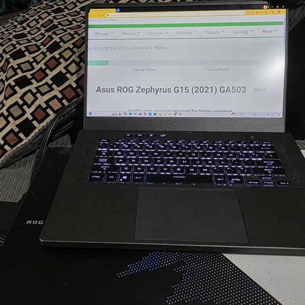 Asus ROG Zephyrus G15 (2021) GA503 - 1 TB, Black, 8 GB, AMD Ryzen 9, WQHD