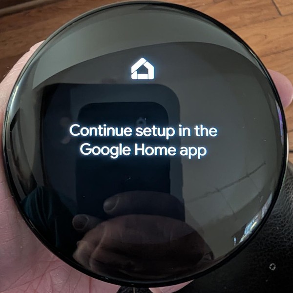 Nest Learning Thermostat 4th gen - Obsidian