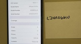 Good
													Apple iPhone 14 Pro - Unlocked, Silver, 128 GB, A2650, photo 1 of 13