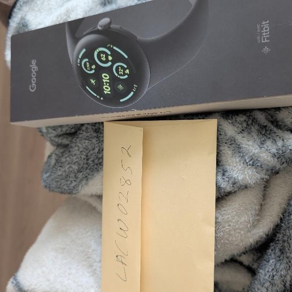 Google Pixel Watch 3 - Wi-Fi, Black, 45mm, Wi-Fi