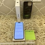 Mint Apple iPhone 15 - Unlocked, 128 GB, Black, A2846