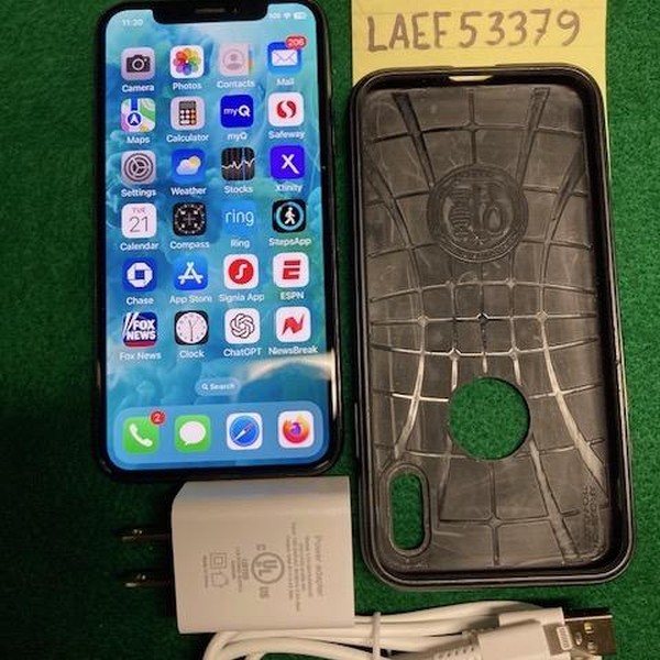 Apple iPhone X - Unlocked, 64 GB, Gray, A1901, GSM