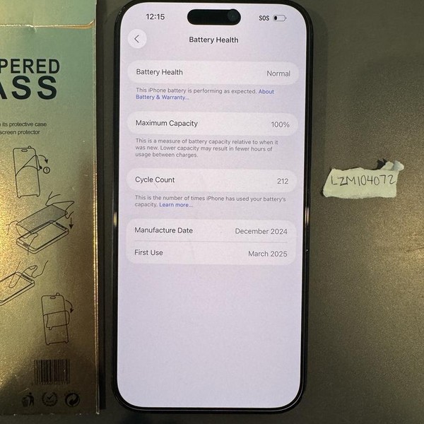 Apple iPhone 16 Pro Max - Unlocked, 512 GB, Black, A3084