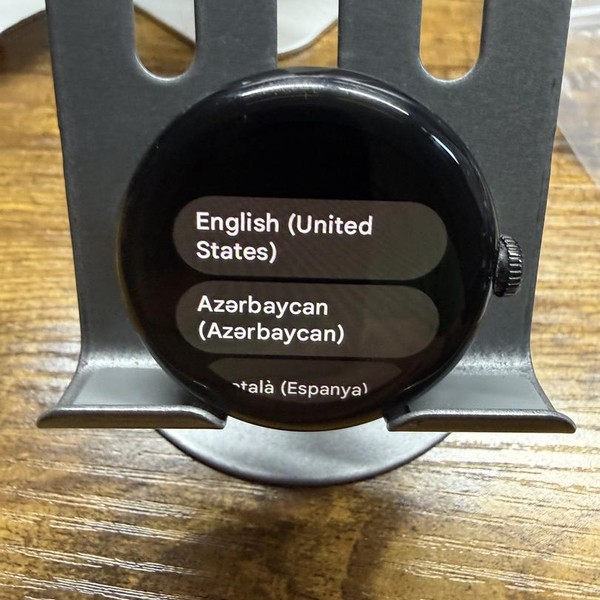 Google Pixel Watch - Wi-Fi, Black, Wi-Fi