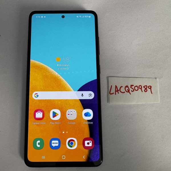 Samsung Galaxy A52 5G - Unlocked, 128 GB, Black, 6 GB