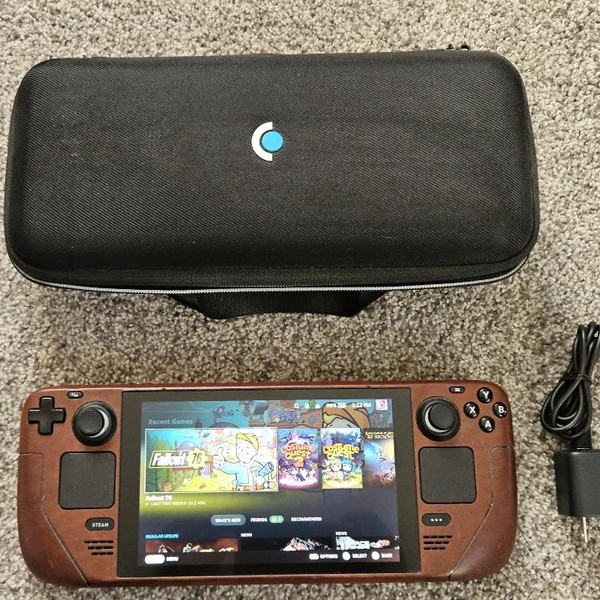 Steam Deck - 512 GB, Black, 16 GB, AMD