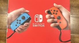 New
													Nintendo Switch - Red & Blue, 32 GB, photo 3 of 3