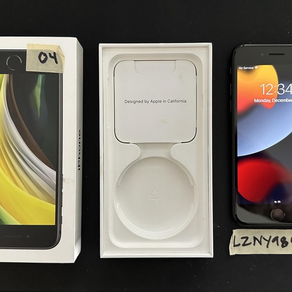 Apple iPhone SE 2nd Gen 2020 - AT&T, 64 GB, Black, A2275