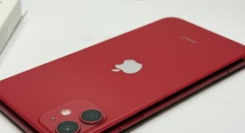 Good
													Apple iPhone 11 - Unlocked, Red, 128 GB, A2111, photo 3 of 4