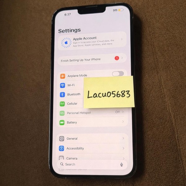 Apple iPhone 13 Pro Max - Unlocked, 128 GB, Sierra Blue, A2484