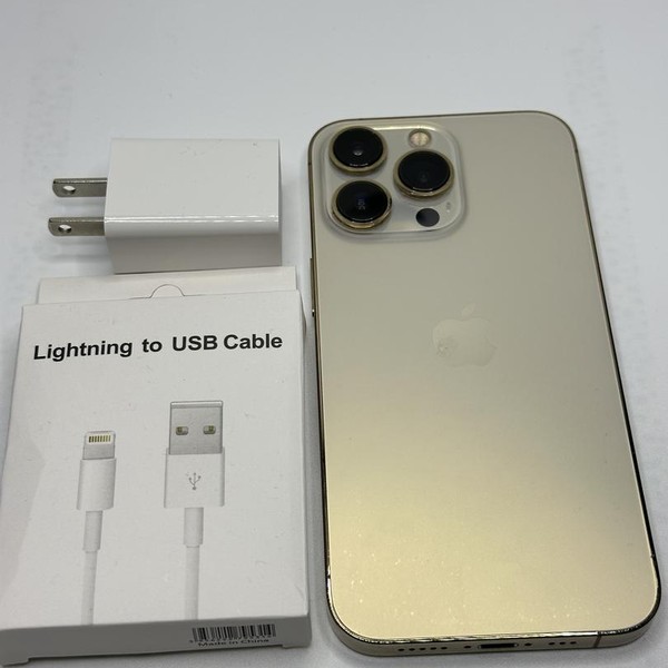 Apple iPhone 13 Pro - Unlocked, 256 GB, Gold, A2483