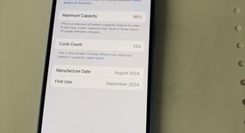 Good
													Apple iPhone 16 - Unlocked, Ultramarine, 128 GB, A3081, photo 2 of 8