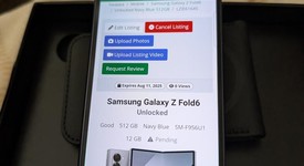 Fair
													Samsung Galaxy Z Fold6 - Unlocked, Navy Blue, 512 GB, 12 GB, SM-F956U1, photo 2 of 11