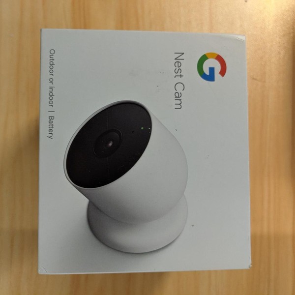 Google Nest Cam (Outdoor or Indoor) - White, Single