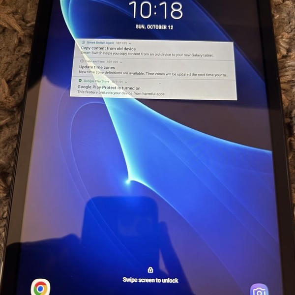Samsung Galaxy Tab A 10.1 inch 2016 - Wi-Fi, 16 GB, Black, 2 GB, SM-T580