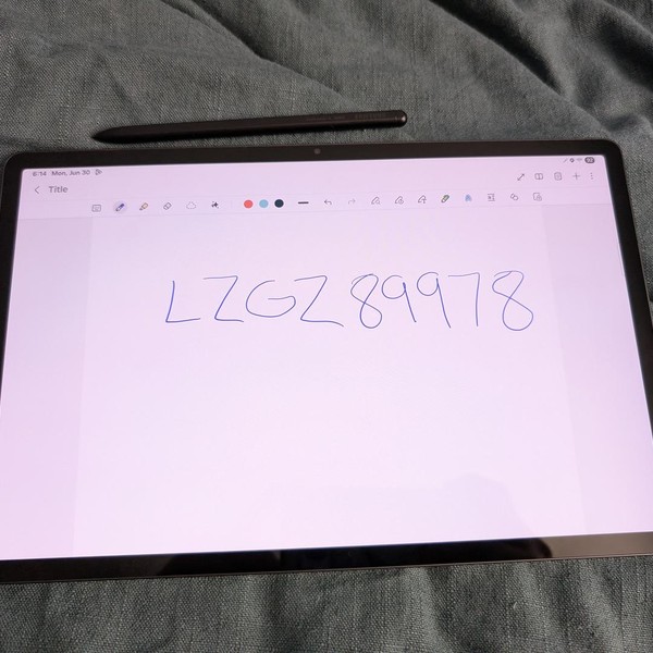 Samsung Galaxy Tab S9 Plus - Wi-Fi, 256 GB, Graphite, 12 GB, SM-X810