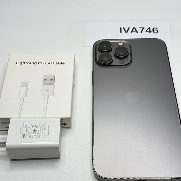 Apple iPhone 13 Pro Max - Unlocked, 128 GB, Graphite, A2484