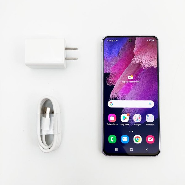 Samsung Galaxy S21 FE 5G - Verizon, 128 GB, Lavender, 6 GB, SM-G990U