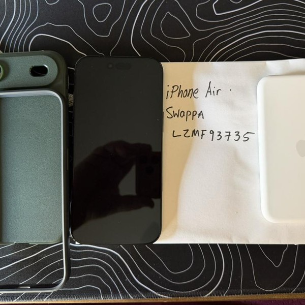 Apple iPhone Air - Unlocked, 512 GB, Space Black, A3260