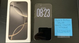 Mint
													Apple iPhone 16 Pro Max - Unlocked, Natural, 256 GB, A3084, photo 1 of 11
