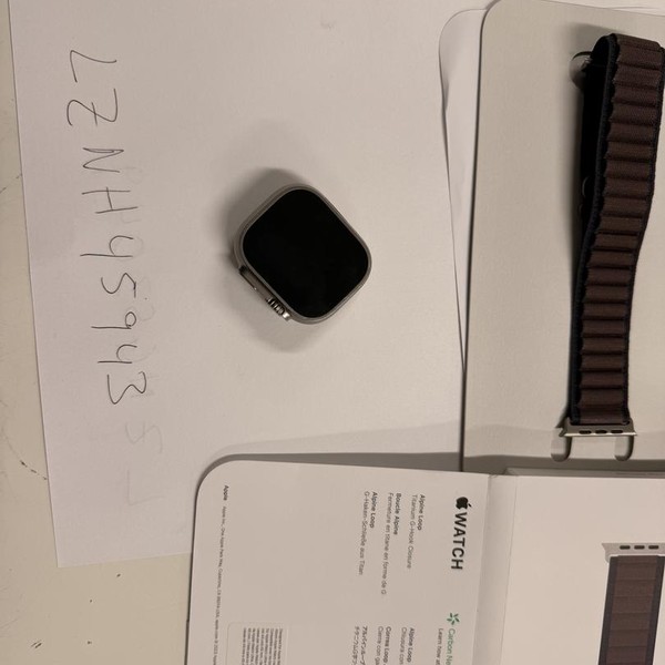 Apple Watch Ultra 2 49mm - Unlocked, Natural, A2986