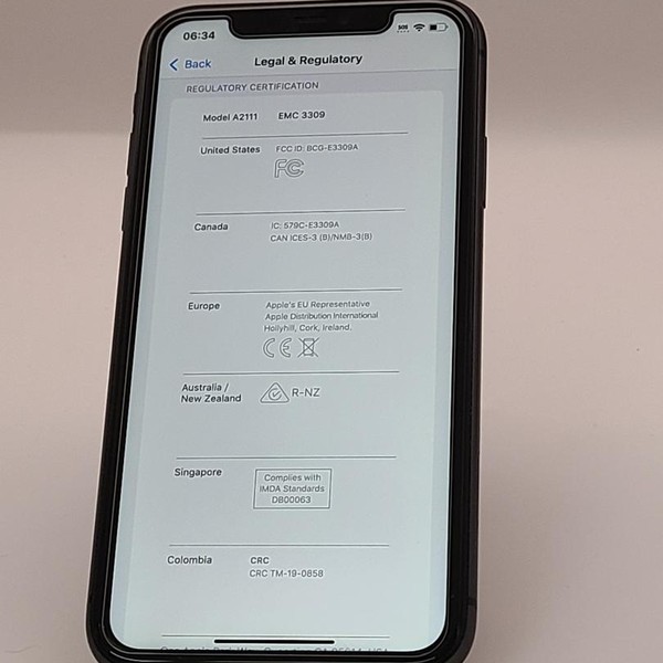 Apple iPhone 11 - Unlocked, 64 GB, Black, A2111