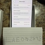 Mint Apple iPhone 17 Pro Max - Verizon, 512 GB, Silver, A3257