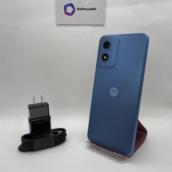 Moto G Play (2024) - Unlocked, 64 GB, Blue, 4 GB