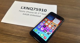 Good
													Apple iPhone SE 2nd Gen 2020 - Unlocked, Black, 64 GB, A2275, photo 1 of 8