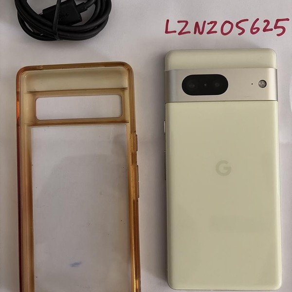 Google Pixel 7 - Unlocked, 128 GB, Lemongrass, 8 GB, GVU6C, Sub-6 5G