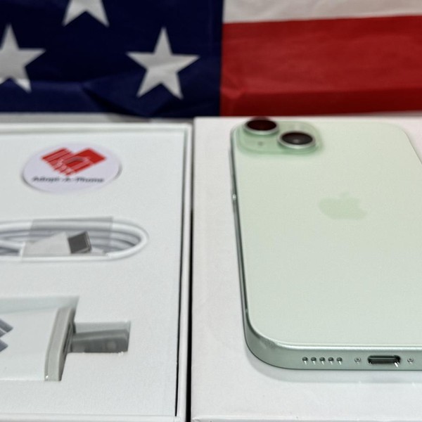 Apple iPhone 15 - AT&T, 512 GB, Green, A2846