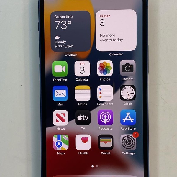 Apple iPhone 12 Mini - Verizon, Blue, 128 GB, A2176