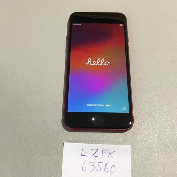 Apple iPhone SE 3rd Gen 2022 - Consumer Cellular, Red, 128 GB, A2595