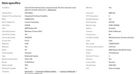 Good
													HP Laptop, photo 3 of 14