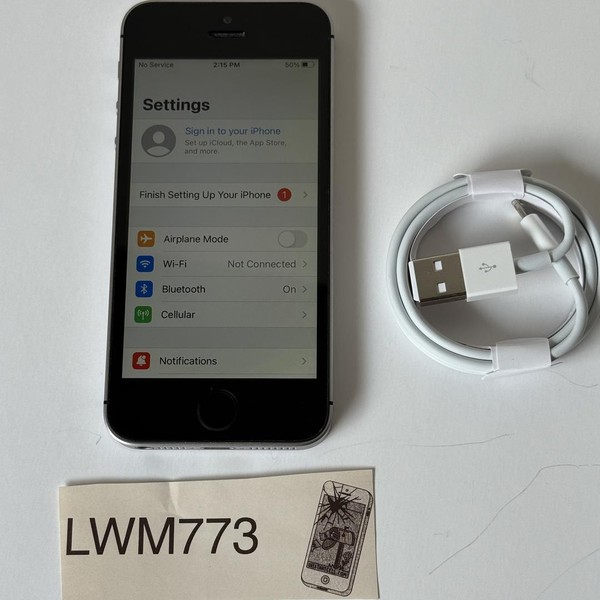 Apple iPhone SE 1st Gen 2016 - Unlocked, 16 GB, Grey, A1662