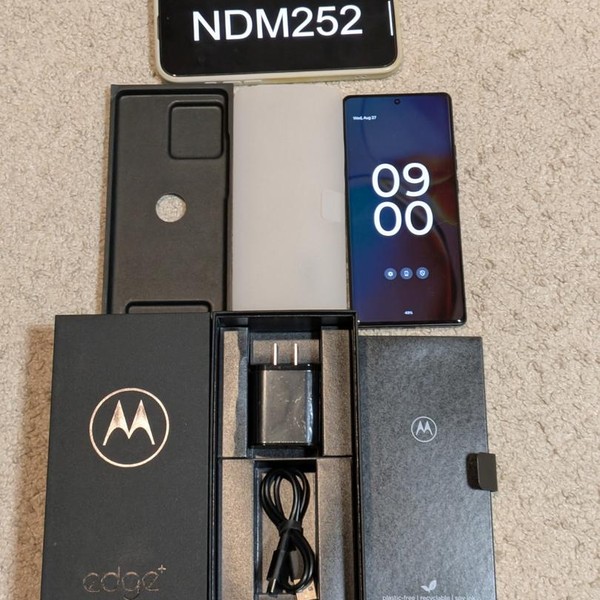 Motorola Edge Plus (2023) - Unlocked, Black, 512 GB, 8 GB