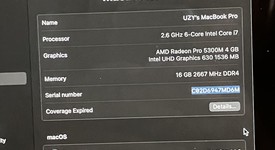 Mint
													MacBook Pro 2019 - 16" - I7, Silver, 512 GB, 16 GB, photo 3 of 17