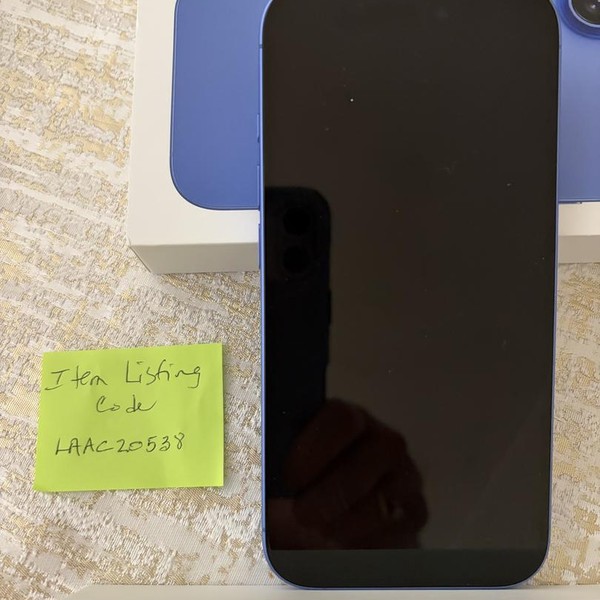 Apple iPhone 16 - Unlocked, 256 GB, Ultramarine, A3081
