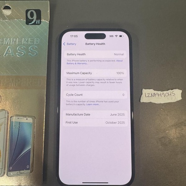 Apple iPhone 15 - Unlocked, 256 GB, Black, A2846