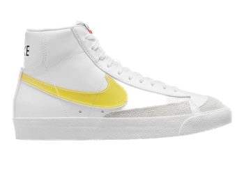 Nike Blazer Mid 77 Essential White Opti Yellow (Women's) for sale