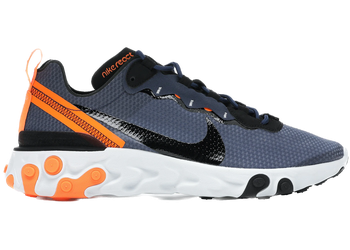 Nike React Element 55 SE Midnight Navy Total Orange for sale