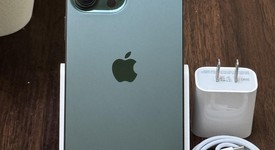 Good
													Apple iPhone 13 Pro Max - Unlocked, Green, 128 GB, A2484, photo 3 of 8