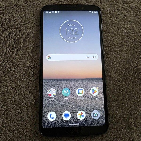 Moto Z3 Play - Unlocked, 64 GB, Navy Blue, 4 GB