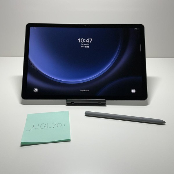 Samsung Galaxy Tab S9 FE - Verizon, Gray, 128 GB, 6 GB