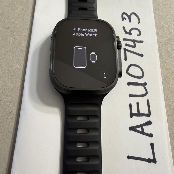 Apple Watch Ultra 3 49mm - Unlocked, Black, A3281