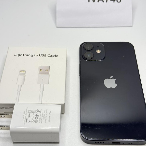 Apple iPhone 12 Mini - Unlocked, 128 GB, Black, A2176