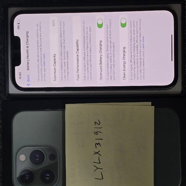 Apple iPhone 13 Pro - Unlocked, 128 GB, Green, A2483